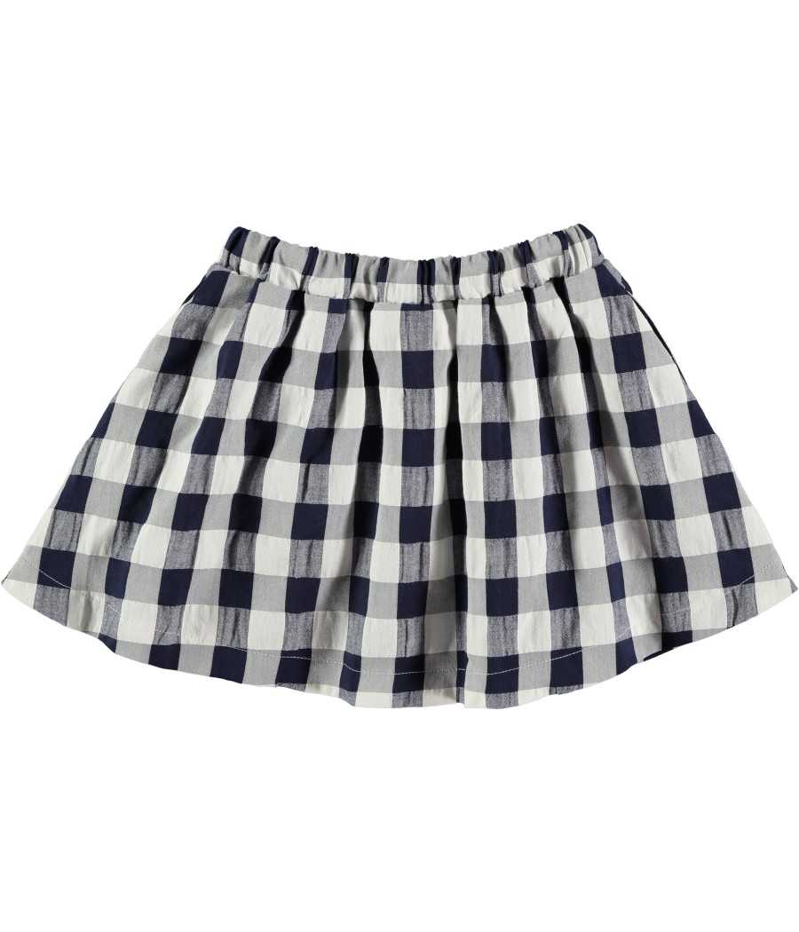 Falda Isla azul | Manuela de Juan - fabricado a mano en España