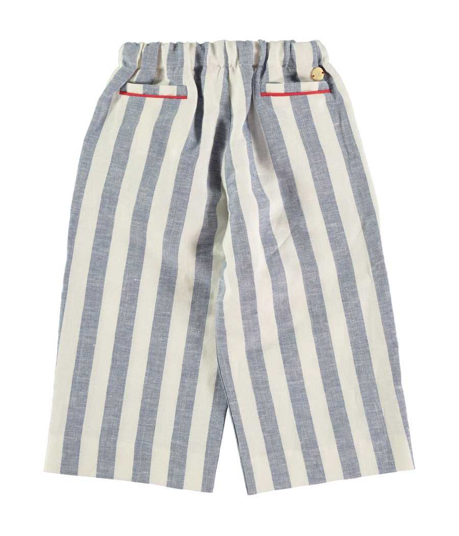 Pants Lily blue| Manuela de Juan - Handmade in Spain