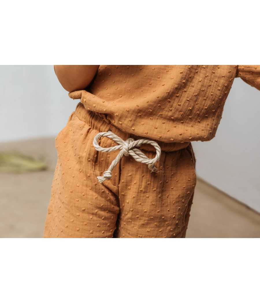Pants Molaye brown| Manuela de Juan - Handmade in Spain