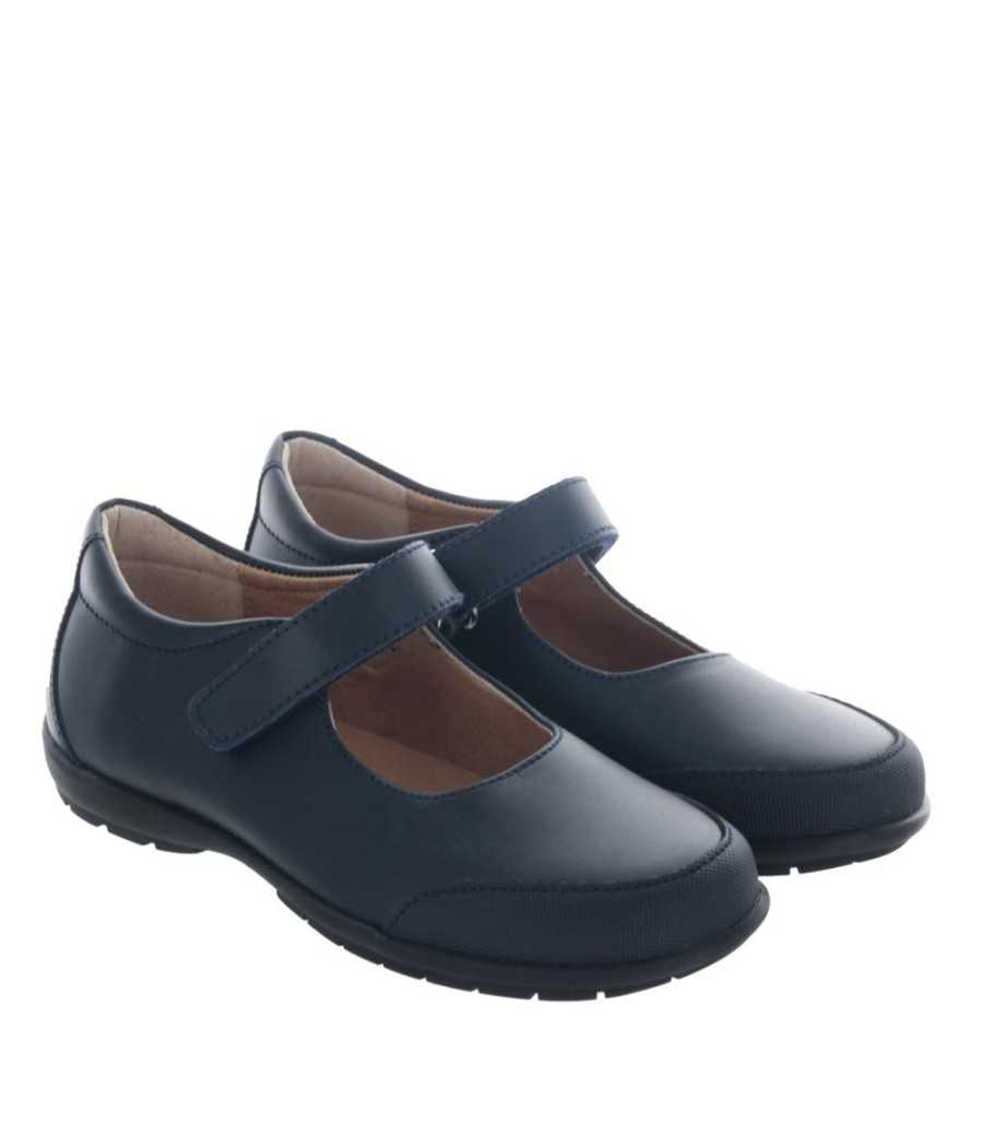School shoes Catherine dark blue leather| Manuela de Juan School shoes Catherine dark blue leather| Manuela de Juan