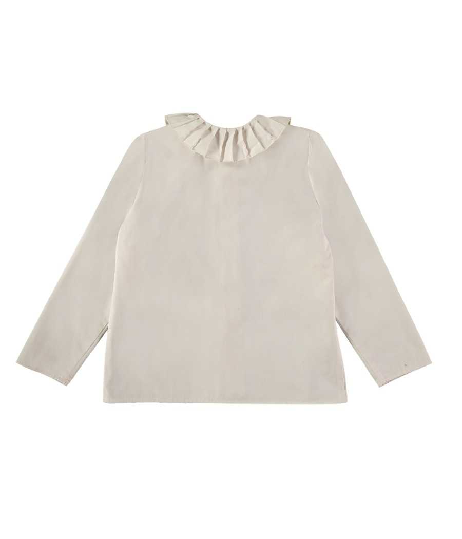 Blusa Eleonor blanco | Manuela de Juan - fabricado a mano en España