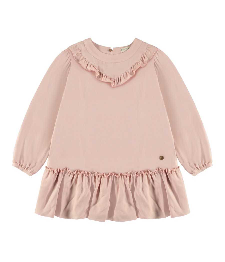 Dress Cecilia pink| Manuela de Juan - Handmade in Spain