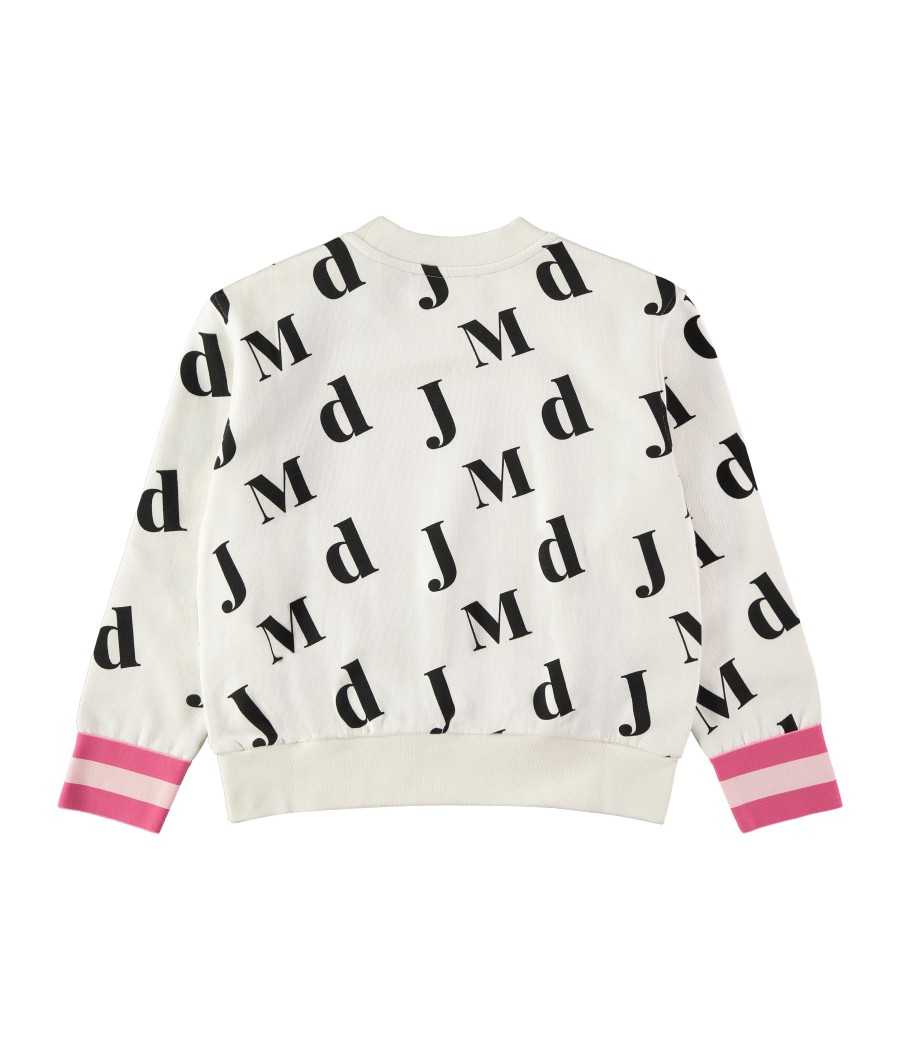 Sudadera Olivia blanco| Manuela de Juan - fabricado a mano en España