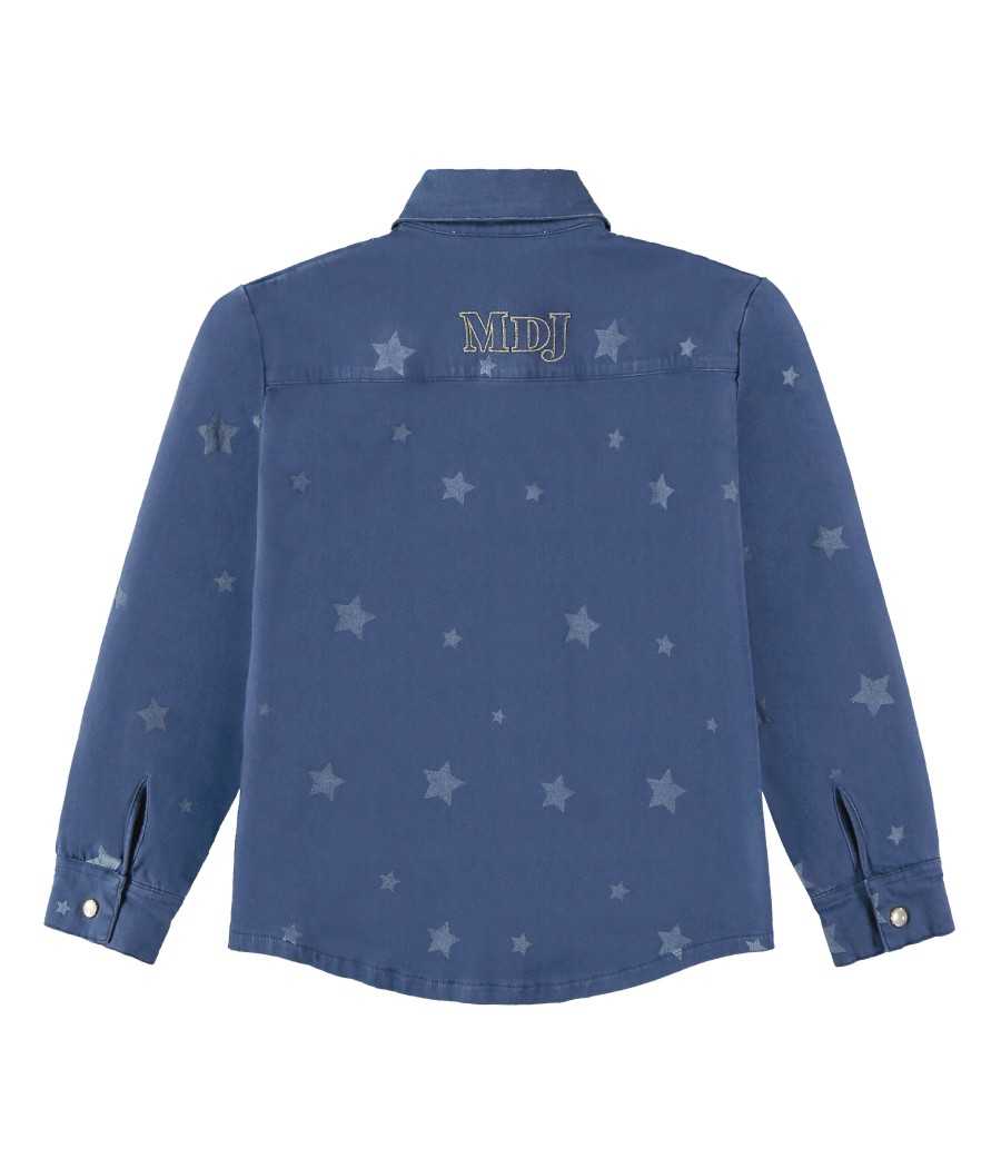 Shirt Nolita blue|Manuela de Juan - Handmade in Spain