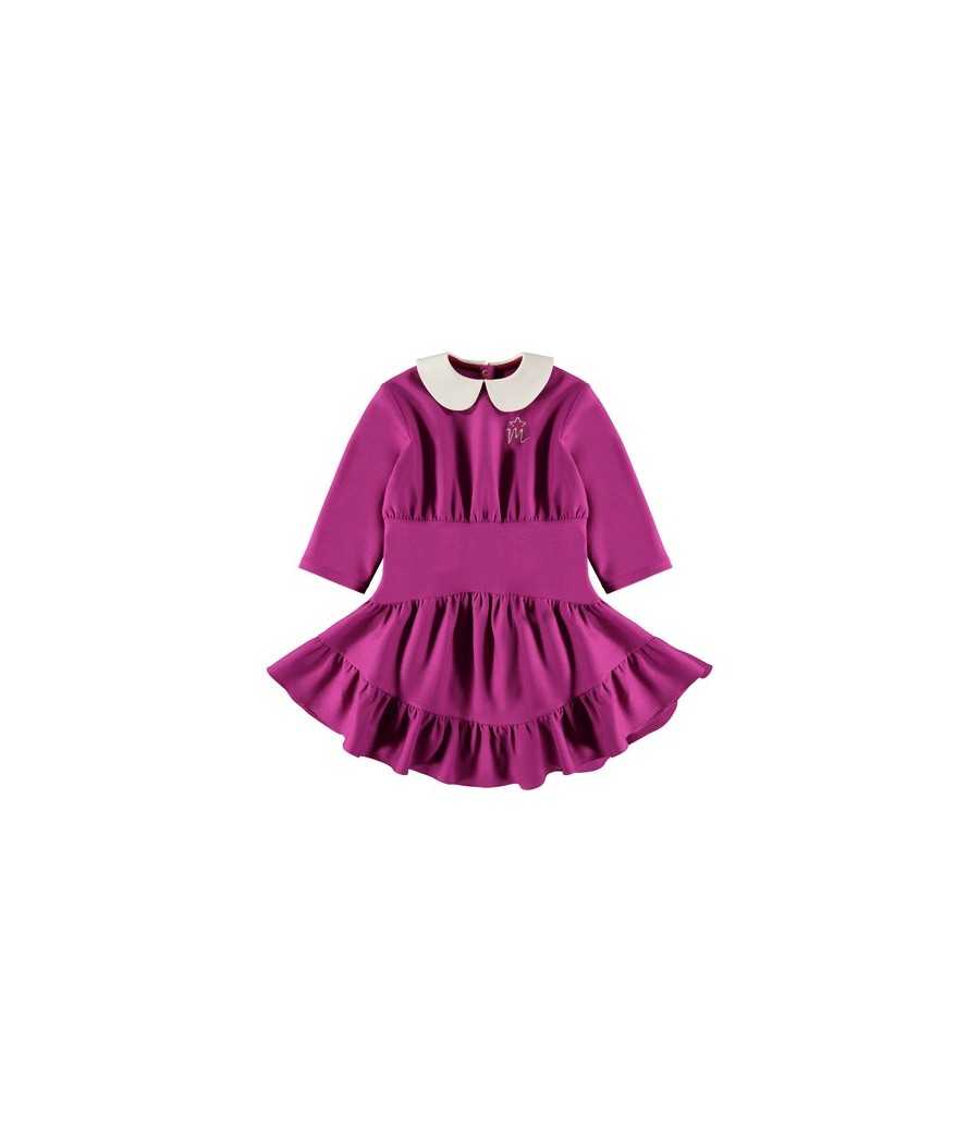 Vestido Oriane rosa | Manuela de Juan - fabricado a mano en España