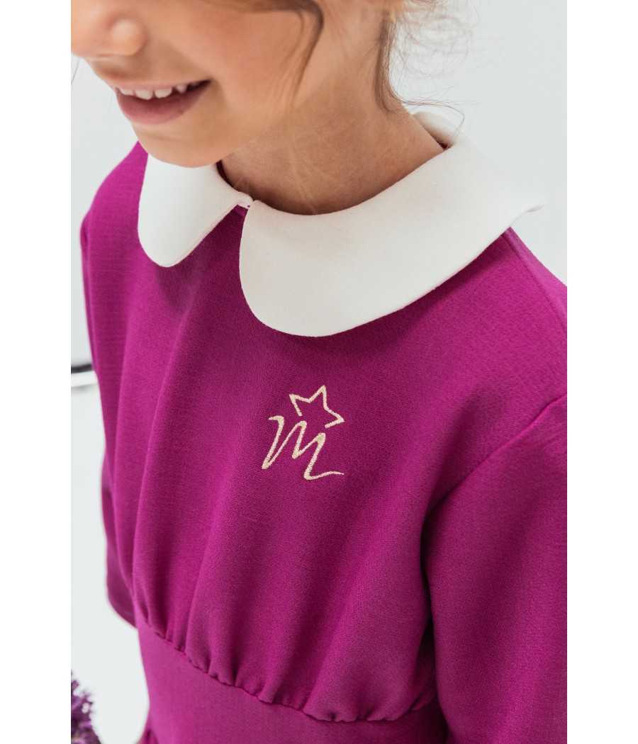Vestido Oriane rosa | Manuela de Juan - fabricado a mano en España