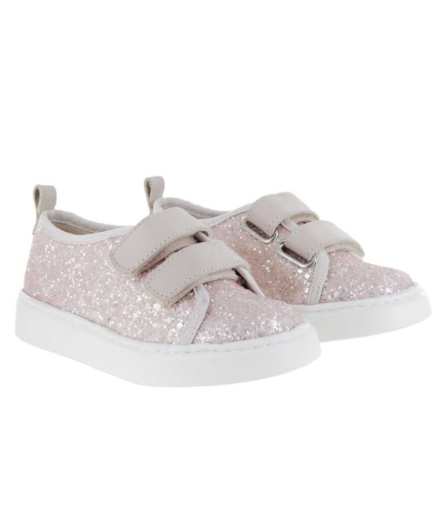 Zapatillas Lucas rosa glitter |Manuela de Juan