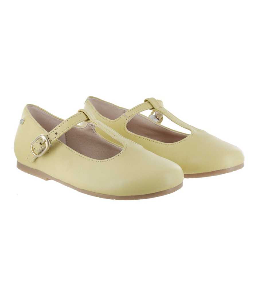 Mary-Jane Charlotte yellow leather| Manuela de Juan