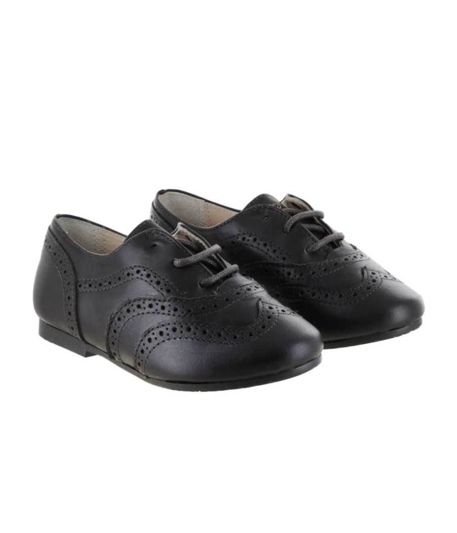 Elias brown leather | Manuela de Juan Elias brown leather | Manuela de Juan