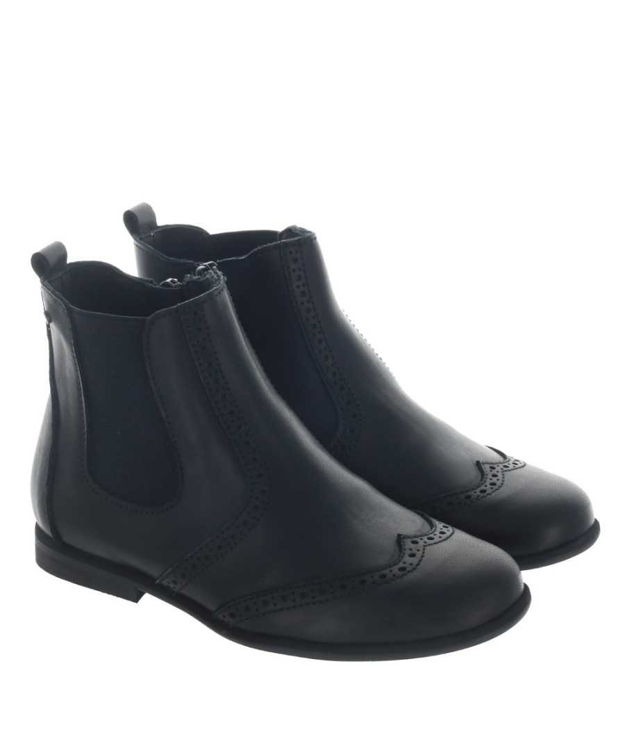 Ankle boots Edith in black leather| Manuela de Juan Ankle boots Edith in black leather| Manuela de Juan