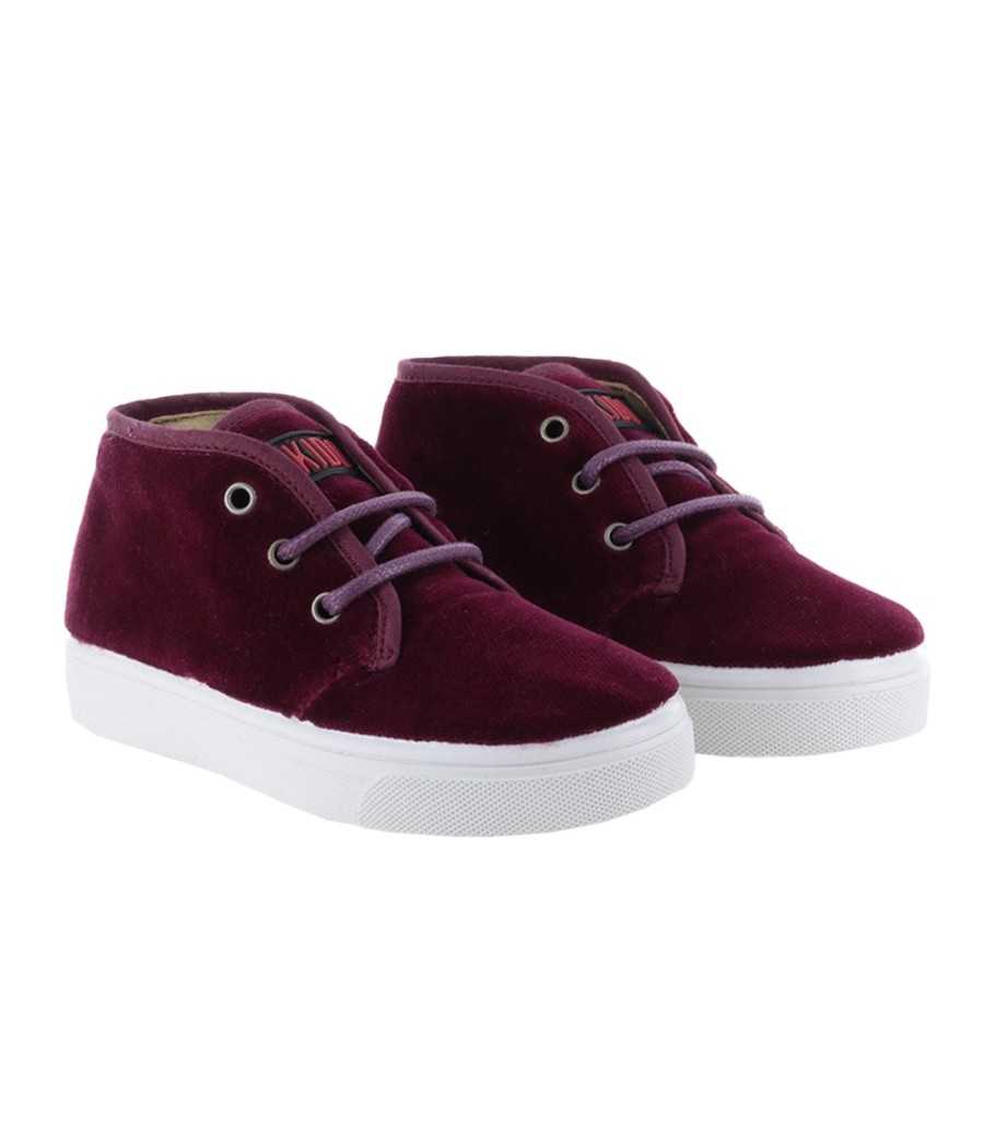 Ankle boot Lauren Burgundy | Akido: Vegan shoes for kids Ankle boot Lauren Burgundy | Akido: Vegan shoes for kids