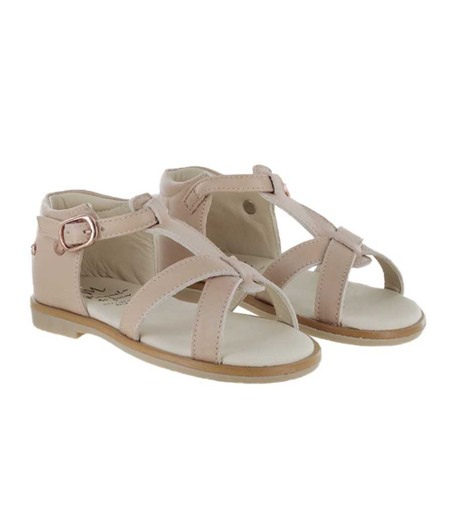 Sandal Claire II Rose Leather| Manuela de Juan Sandal Claire II Rose Leather| Manuela de Juan