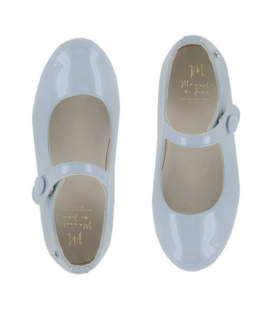 Mary-Jane Guity grey patent leather| Manuela de Juan