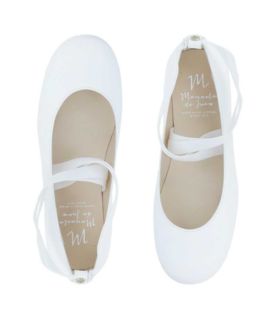 Bailarina Bidane en piel blanca| Manuela de Juan