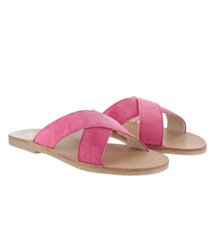 Sandals Mariana suede pink| Manuela de Juan Sandals Mariana suede pink| Manuela de Juan