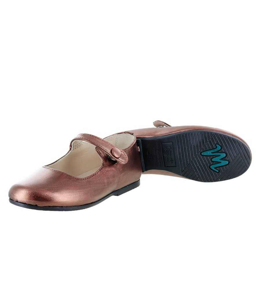 Mary-Jane Mimi cooper leather| Manuela de Juan