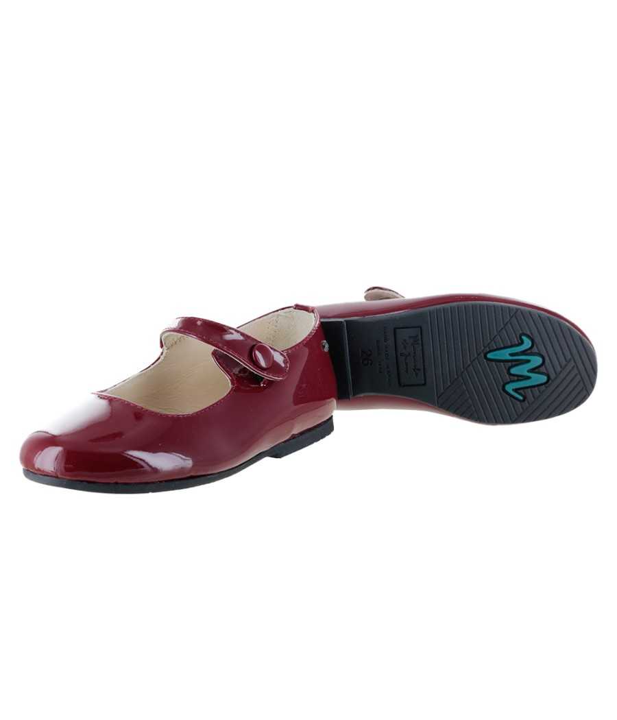 Mary-Jane Mimi dark red patent| Manuela de Juan