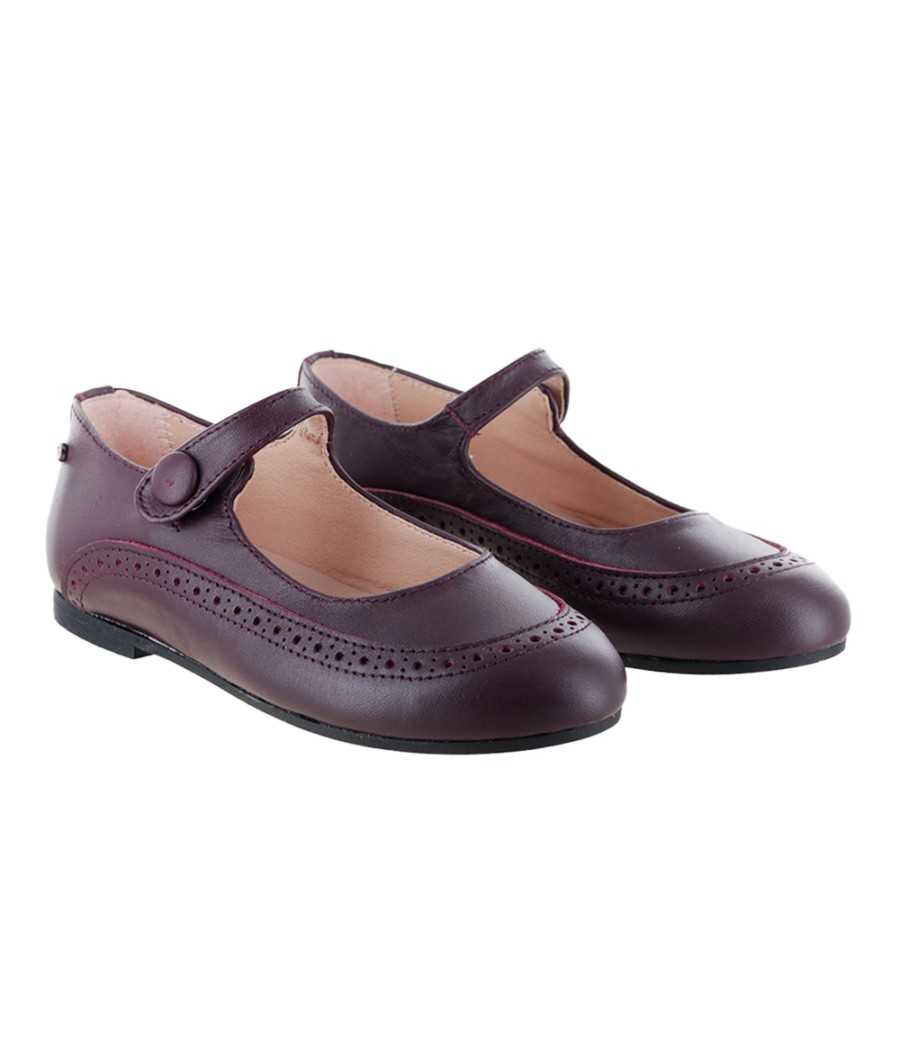 Mary-Jane Eliza Dark Red