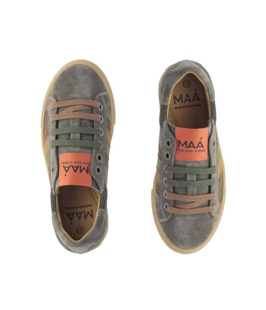 Zapatillas Mapuche topo en piel | MAÁ shoes