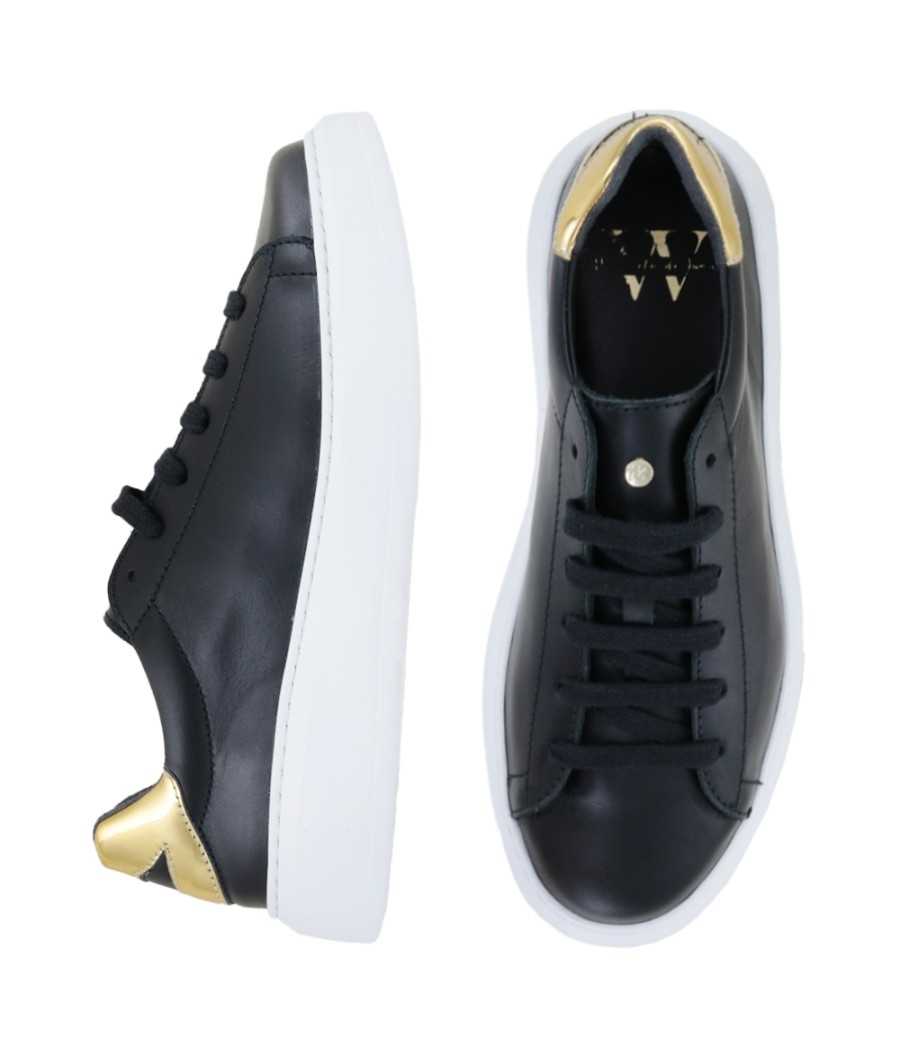 Sneakers Kiss Gold Specchio | Manuela de Juan