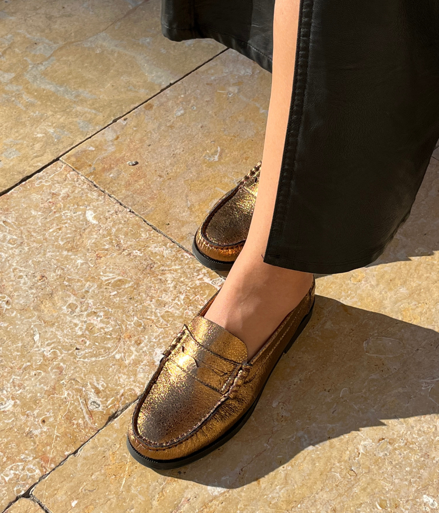 Mocasín William Bronce