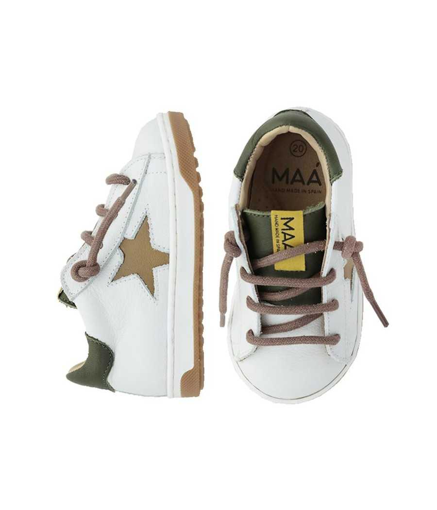 Sneakers Dylan white leather| MAÁ