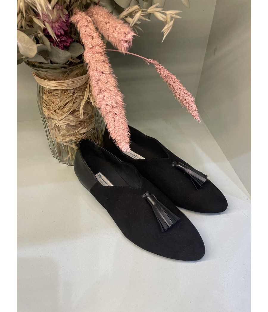 Zapato de borlas Sanson azul marino | Manuela de Juan Zapato de borlas Sanson azul marino | Manuela de Juan
