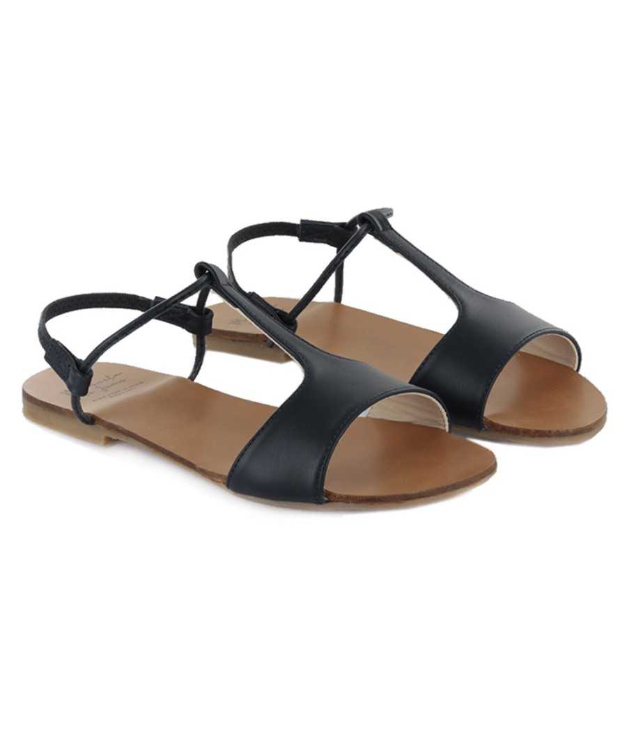 Sandal Mikonos dark blue leather | Manuela de Juan Sandal Mikonos dark blue leather | Manuela de Juan