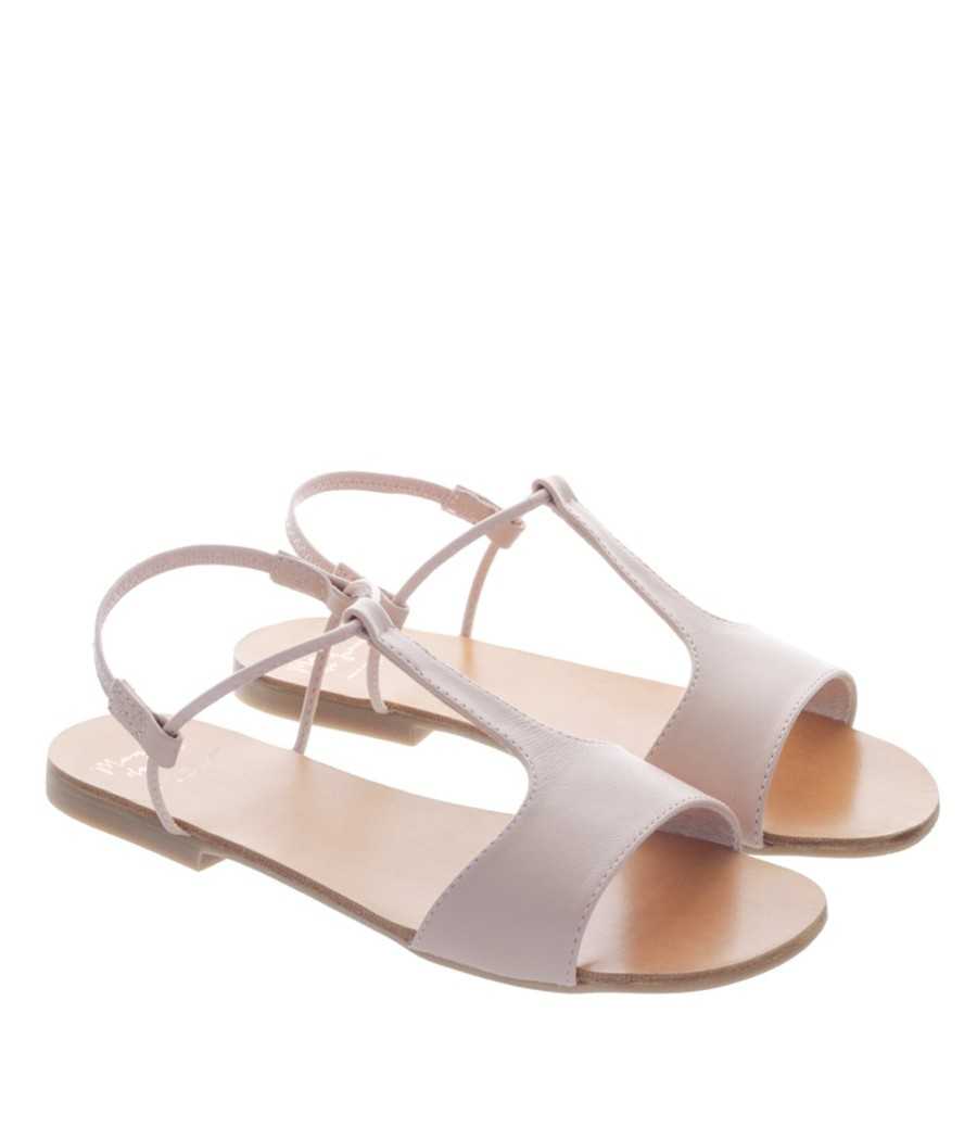 Sandal Mikonos light pink leather | Manuela de Juan Sandal Mikonos light pink leather | Manuela de Juan